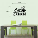 Decal trang trí quán coffee số 3