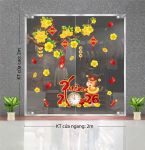 DECAL DÁN KÍNH TRANG TRÍ TẾT MAI VÀNG ĐÓN XUÂN 2026