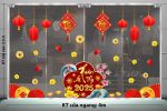TRANG TRÍ TẾT CHO NHÀ HÀNG LỒNG ĐÈN ĐỎ MỪNG XUÂN ẤT TỴ 2025