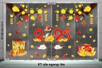 TRANG TRÍ TẾT 2025 HAI NHÁNH MAI VÀNG CHÀO XUÂN
