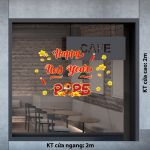 DECAL TRANG TRÍ TẾT HAPPY NEW YEAR 2025 ẤT TỴ