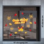 DECAL TRANG TRÍ TẾT PHÁO HOA CHÚC MỪNG NĂM MỚI