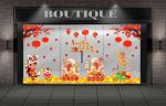 DECAL TRANG TRÍ TẾT XUÂN ẤT TỴ PHÚC LỘC TRÀN ĐẦY