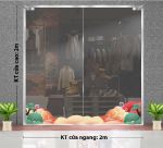 DECAL TRANG TRÍ TẾT CHO SẢNH CHUNG CƯ THẢM HOA VÂN MÂY