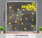 DECAL TRANG TRÍ TẾT MAI VÀNG PHÚ QUÝ