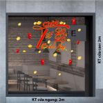 DECAL DÁN KÍNH TRANG TRÍ CHÀO TẾT BÍNH NGỌ 2026