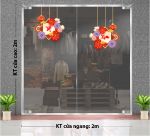 DECAL DÁN KÍNH TRANG TRÍ TẾT DÂY LỒNG ĐÈN TẾT XUÂN