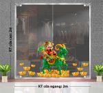 TRANG TRÍ TẾT CHO NGÂN HÀNG THẦN TÀI ÔM NGỌC NHƯ Ý VÀ ĐINH MÙI