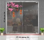 TRANG TRÍ TẾT CHO NGÂN HÀNG CÀNH ĐÀO HỒNG THỊNH VƯỢNG