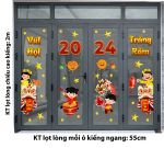 DECAL TRANG TRÍ TẾT TRUNG THU CHO TRUNG TÂM THƯƠNG MẠI BÉ MÚA RỒNG VÀ LÂN ĐÓN CHÀO